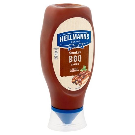 Picture of HELLMANNS BBQ SQUEEZY 490ML